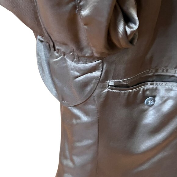 Oscar De La Renta Mens Camel Brown Lambs Wool Cashmere Sport Coat‎ Blazer 42R - Picture 6 of 12